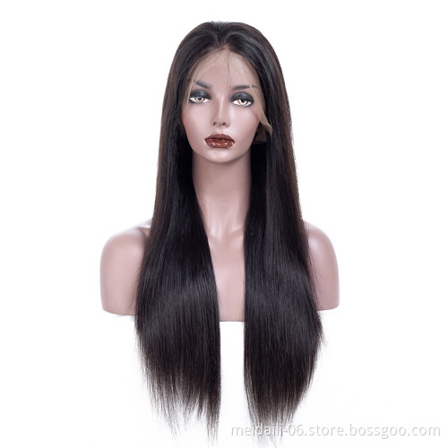 Wigs Human Hair For Black Brazilian Natural Lace Blonde 100 Women Wholesale Transparent Swiss Oem
